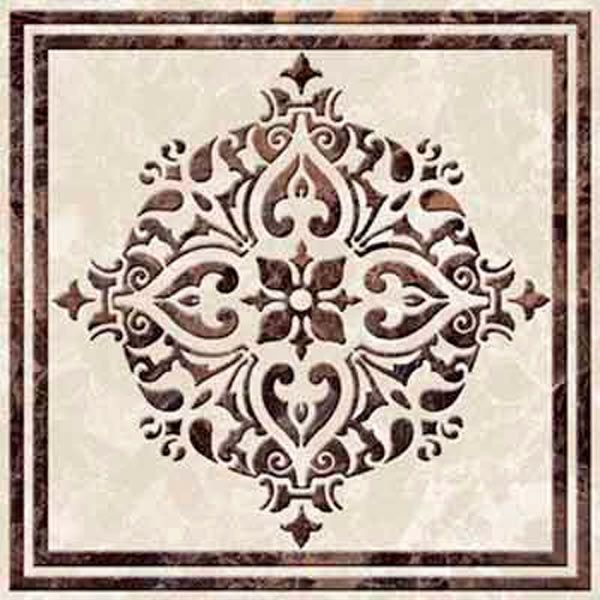 Бордюр Golden Tile Вулкано бежевий Д11321 93x93 мм