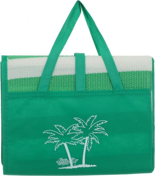 Коврик для пляжа 180x90 см зеленый 