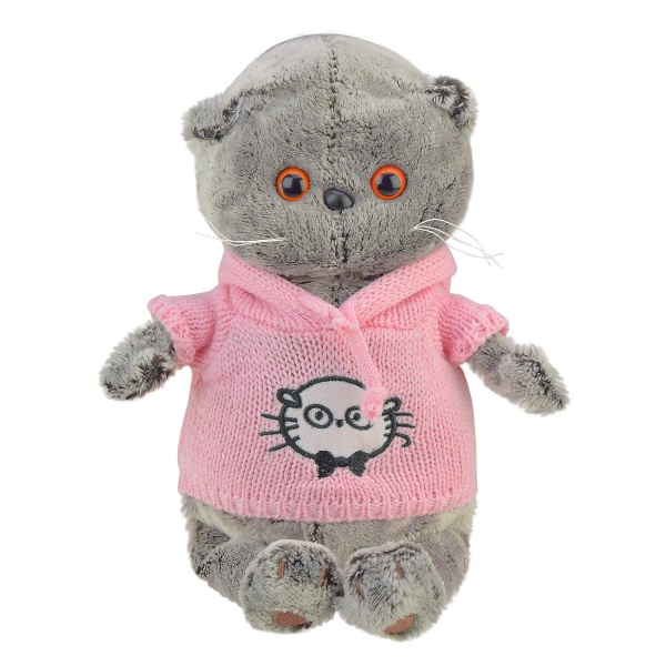 Мягкая игрушка кот Басик 28 см в ассортименте CA2302