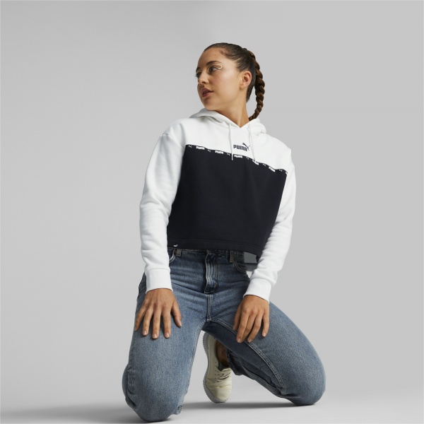 Джемпер Puma POWER TAPE HOODIE FL 84994602 р. XL чорний