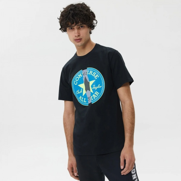 Футболка Converse MEN'S CLASSIC SS TEE BEYOND CP REMIX 10025488-346 р.XL зелений