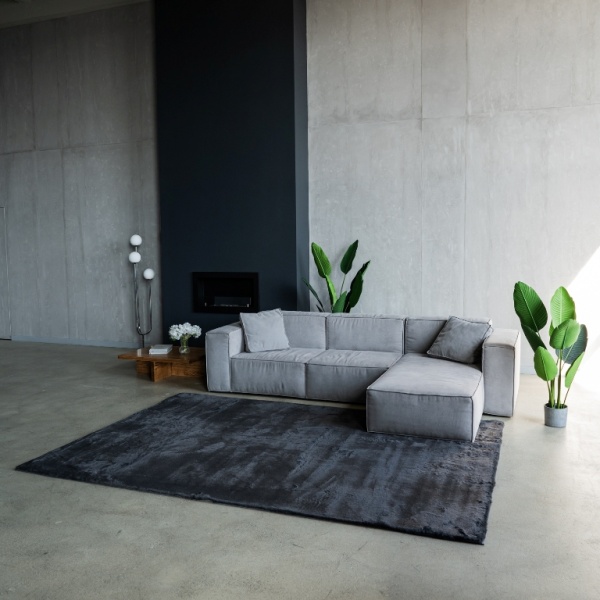 Коврик Dariana Rabbit Classic 204х300 см dark grey 