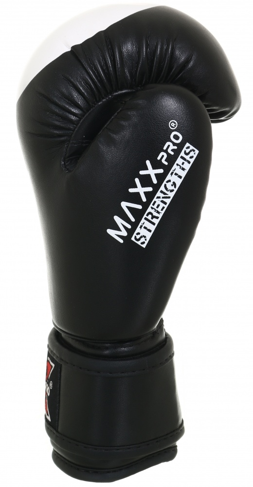 Боксерские перчатки MaxxPro AVG-616 Black vynil-06 р. 6 6 ozoz Black vynil-06 черный