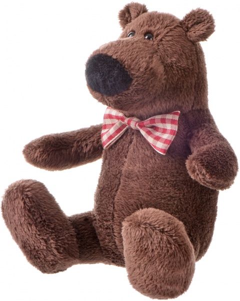 М'яка іграшка Same Toy Полярний ведмедик коричневий 13 см THT667