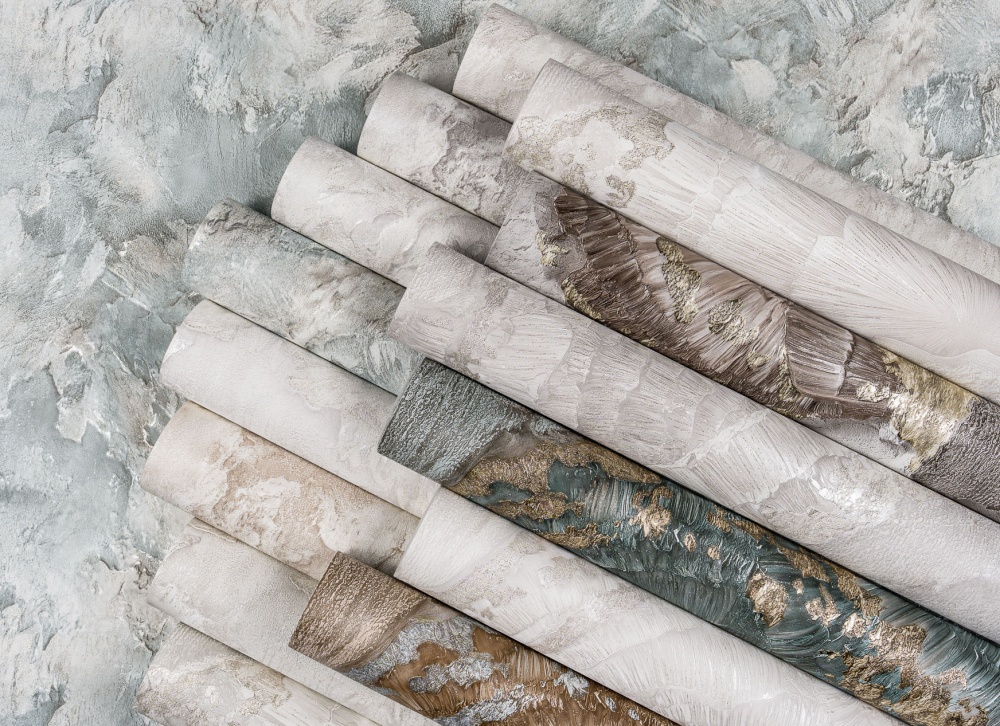 Обои виниловые на флизелиновой основе Славянские обои Le Grand platinum Изумруд 2 8797-04 1,06x10,05 м