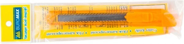 Нож канцелярский Buromax 9 мм (BM.4631) 