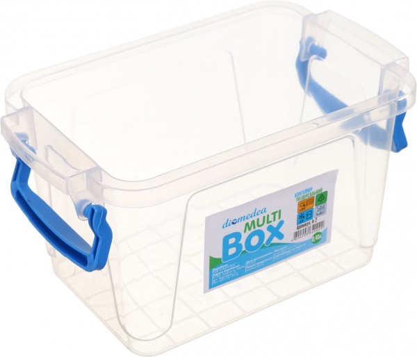 Контейнер для харчових продуктів з кришкою Basic SQ №2 450 мл низький UP! (Underprice)