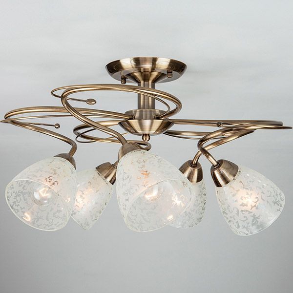 Люстра потолочная Strotskis Natalie 5x40 Вт E14 хром 30130/5 