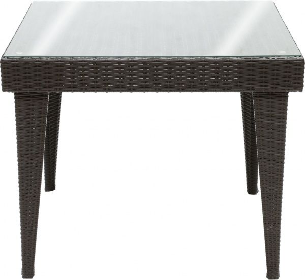 Стол квадратный 7376 90x90 см шоколадный 