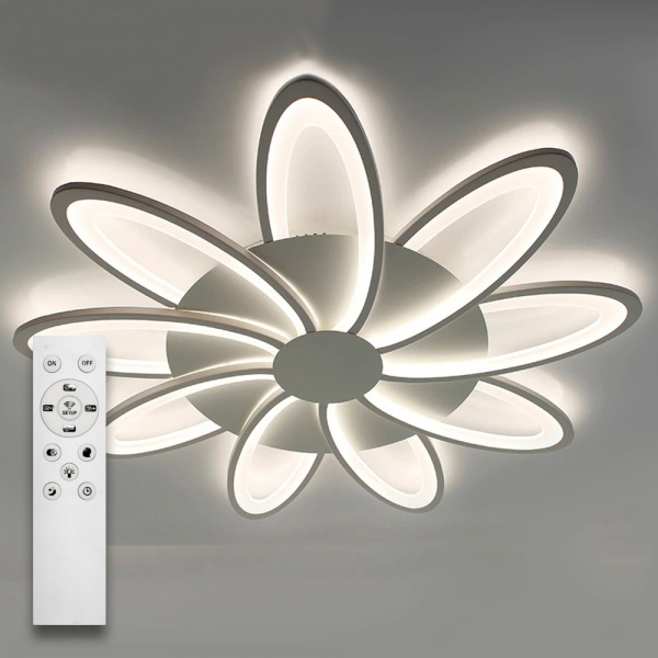 Люстра світлодіодна Luminaria 9x150 Вт білий LORENA 150W 9R 