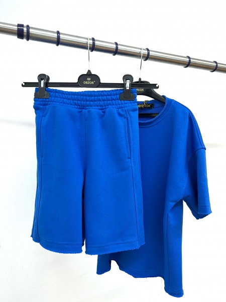 Костюм для дівчаток Obzor р.152 електрик 