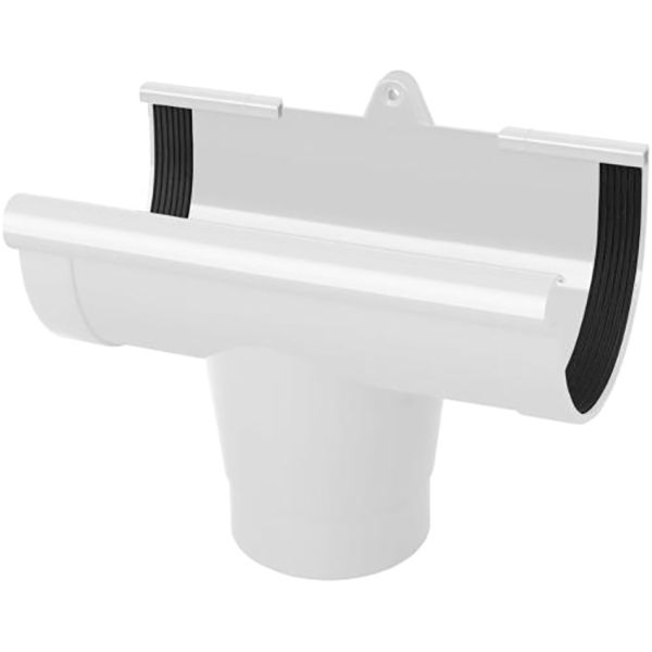 Воронка желоба RAINWAY d90 мм белый 