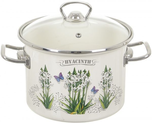 Кастрюля с крышкой Гиацинт 3,0 л Idilia