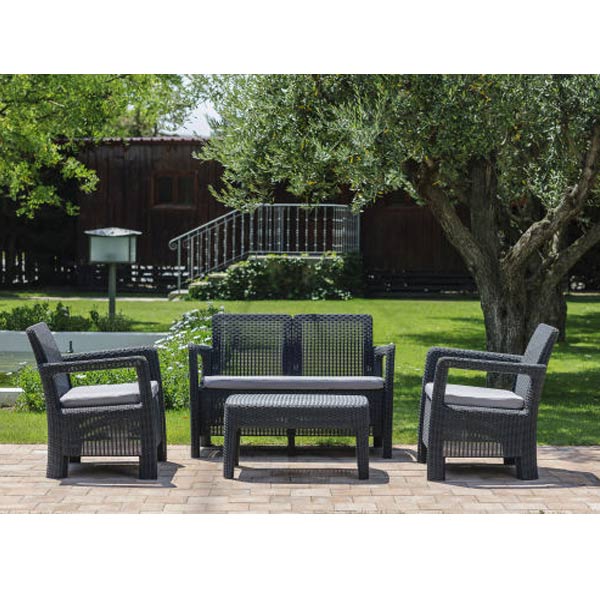 Комплект мебели Corfu Tarifa антрацит