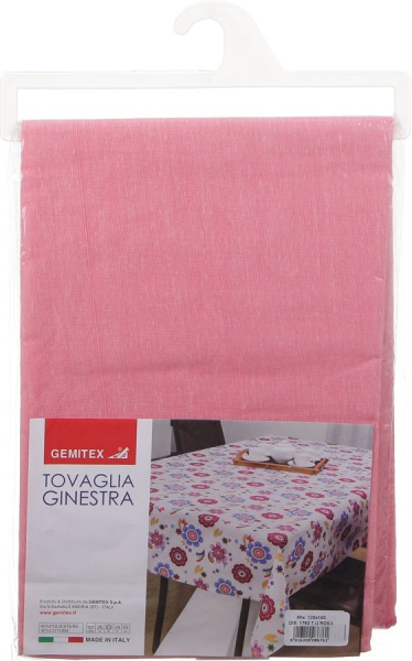 Скатерть Ginestra 1-07-120-160-1762 120x160 см розовый Gemitex 