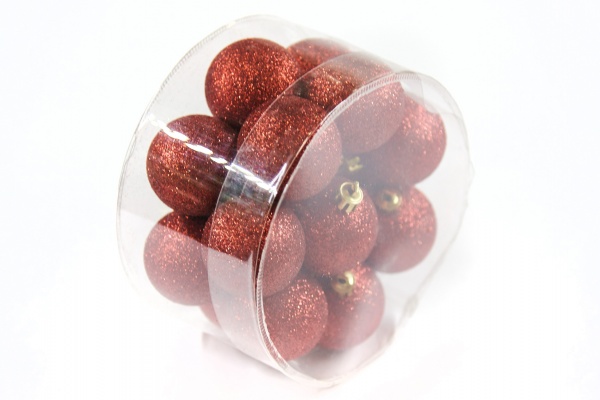 Набор елочных шаров 9231 d165 мм 9 см 16 шт./уп. 