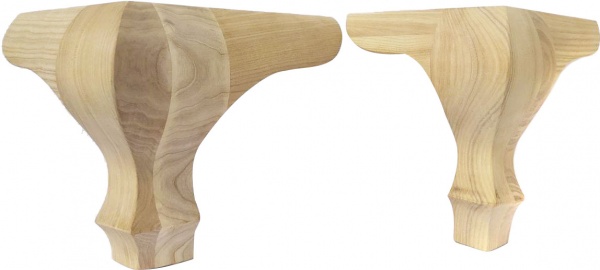 Ножка авторская 65х130 мм ясень