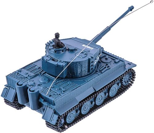 Танк на р/у Great Wall Toys Tiger микро со звуком серый 1:72 GWT2117-4