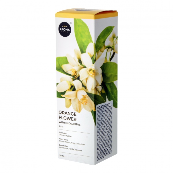 Аромадифузор Aroma Home Квіти апельсина з екваліптом 50 мл 