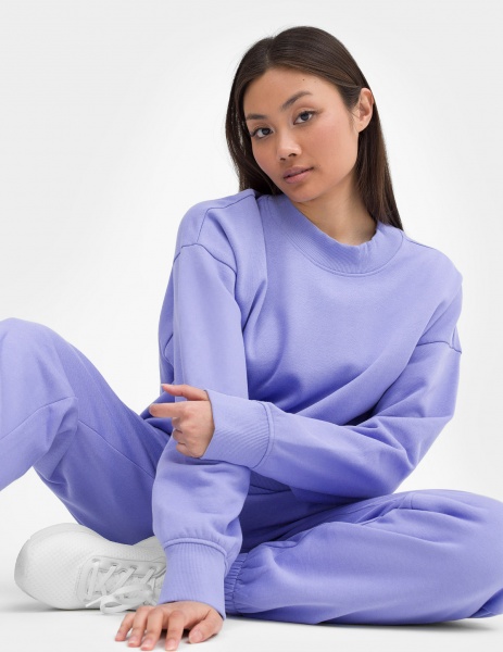 Свитшот 4F SWEATSHIRT 4FSS23TSWSF598-52S р. M фиолетовый