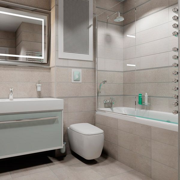 Плитка Атем Beige Pattern BС 200х500 мм