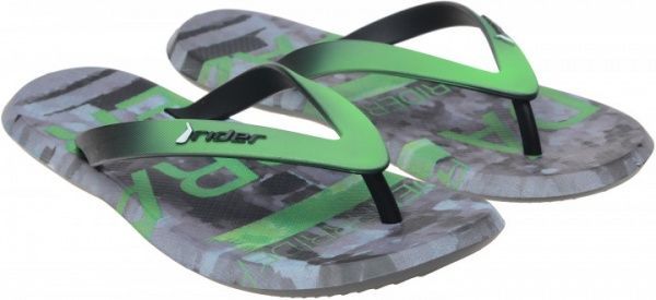 В'єтнамки Rider 10719_23208 р. 42 сірий із зеленим