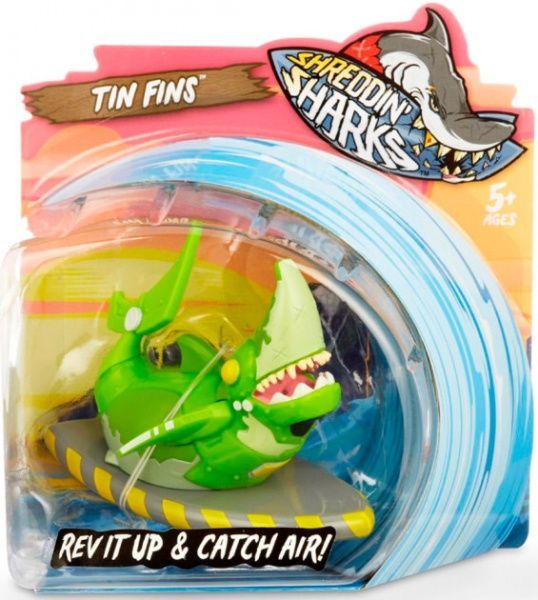 Фигурка Shreddin' Sharks фингерборд с Tin Fins 