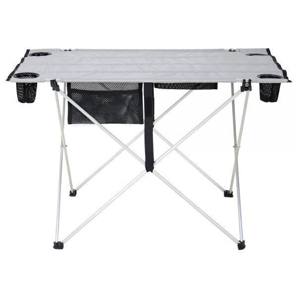 Стіл розкладний Vitan Чудо 55x75 см сірий 