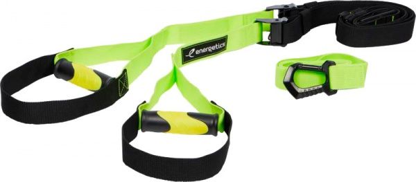 Петлі для тренінгу Energetics Functional Trainer 2.0 AW2021 чорно-салатовий