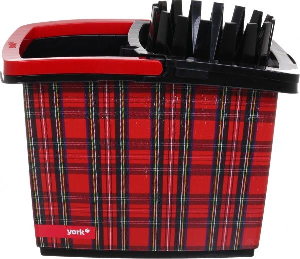 Ведро с отжимом для пола York 15 л стайл в ассортименте 28,2 см 