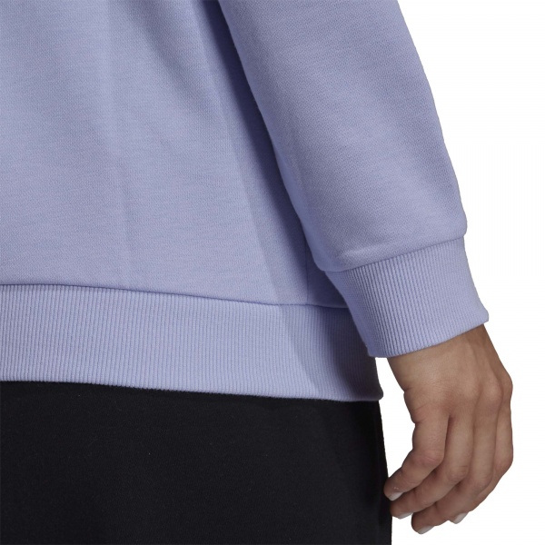 Світшот Adidas W BL FT SWT H07791 р. XL блакитний