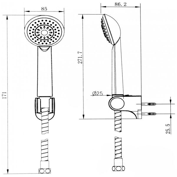 Набор смесителей Bravat Eler