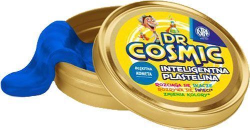 Умный пластилин Dr Cosmic синий металлик Астра