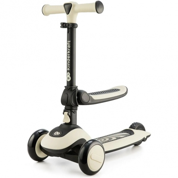 Самокат-беговел Kinderkraft Halley Stone White белый KRHALL00WHT0000