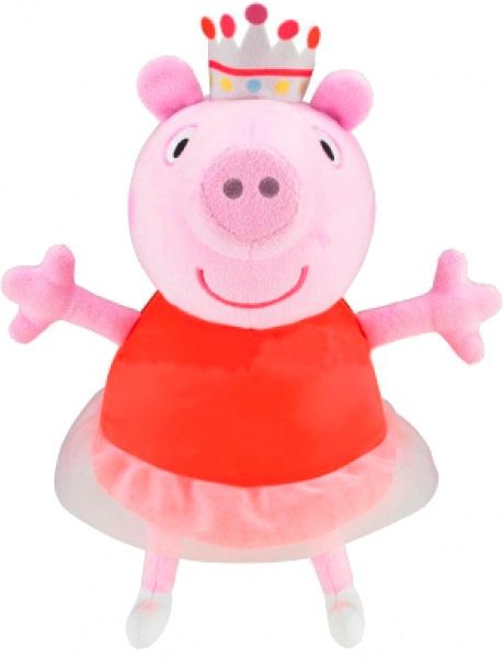 М'яка іграшка Peppa Pig ПЕППА БАЛЕРИНА з озвученням 30 см
