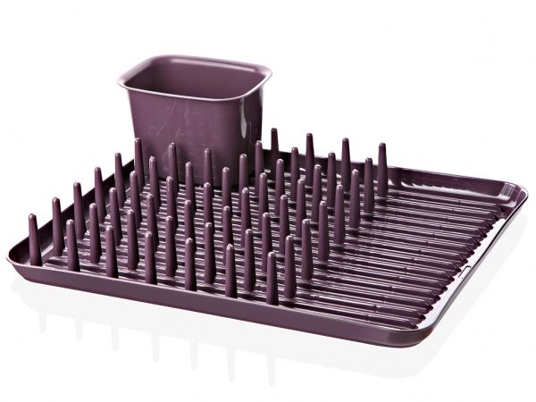 Сушарка для посуду Сімпл XL пластик Мікс кольорів