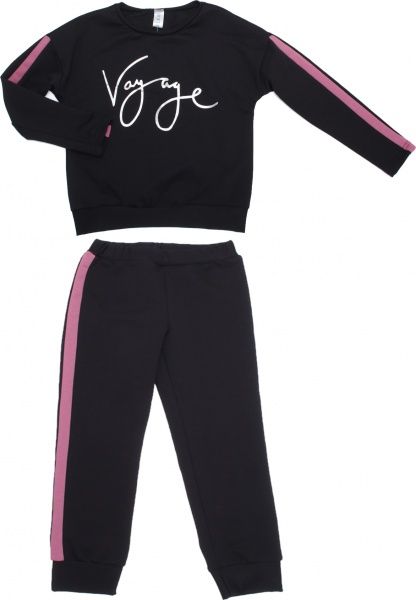 Спортивний костюм Luna Kids для дівчинки 103548 р.128 чорний 103548 