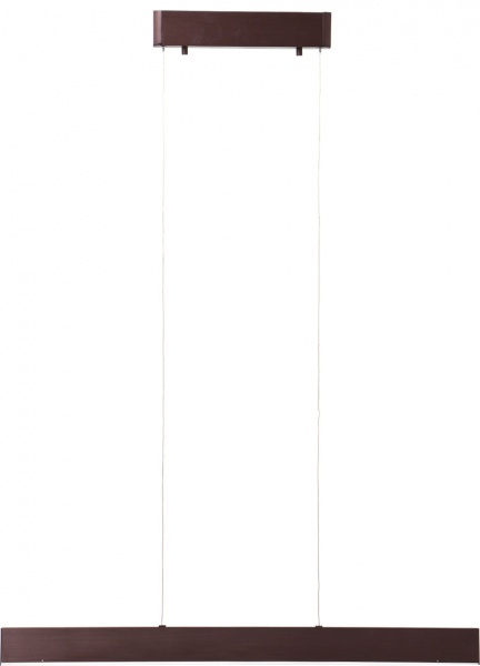 Люстра светодиодная Интеркласс НСБ 01-ХХ-049 24 Вт розовое золото AD15019-1M 