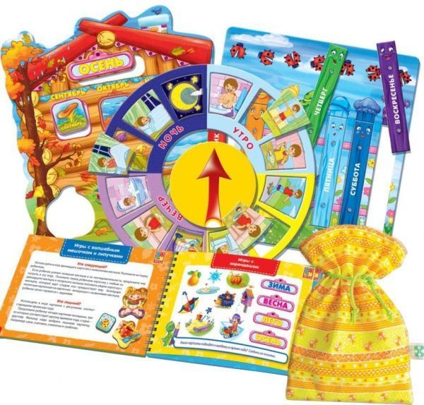 Гра настільна Vladi Toys Більше ніж Календар для малюка (рос.) VT2801-08