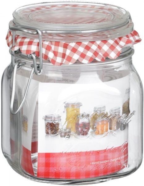 Банка для продуктов Gourmet Ermetico 750 мл 17210120 Borgonovo