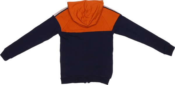 Худи для мальчика NWM р.128 оранжевый с черным U44242-1 