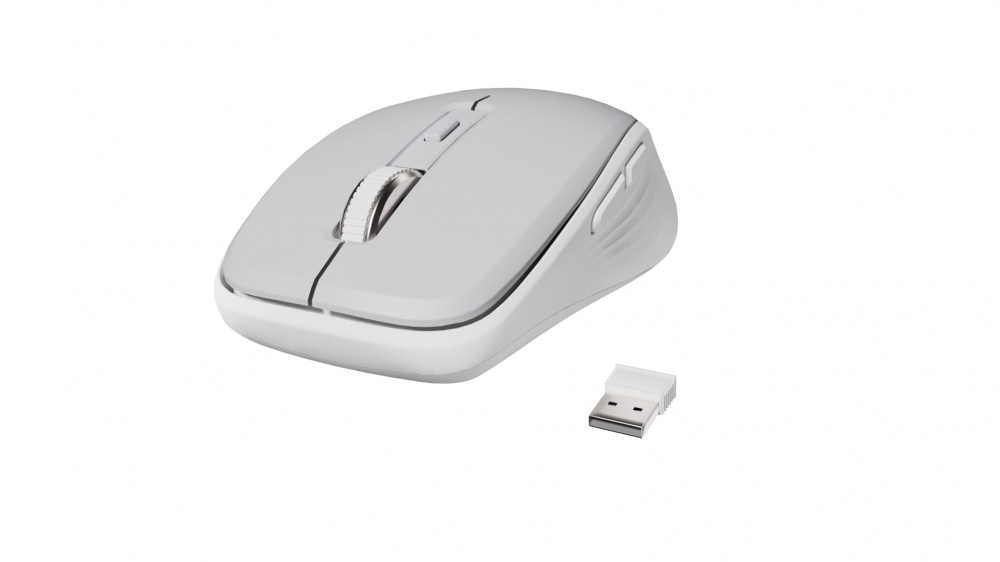 Мишка бездротова OfficePro grey (M267G)