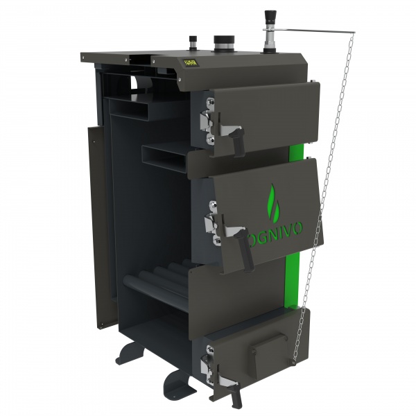 Котел твердопаливний OGNIVO Standart 25 кВт, товщина сталі 5 мм