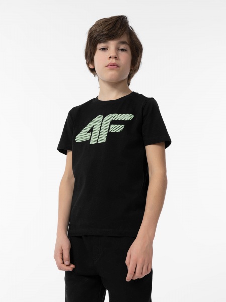 Футболка 4F TSHIRT M0794 4FJAW23TTSHM0794-20S р.134 черный