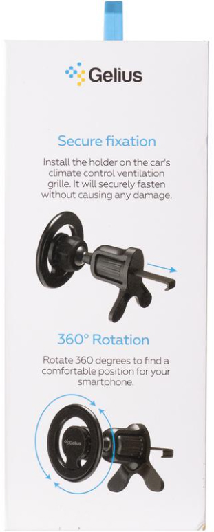 Автодержатель Gelius MagClump GP-CH021 Magnetic черный