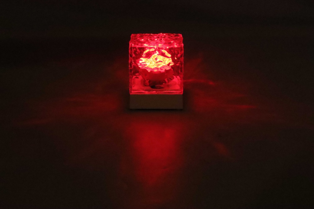 Настольная лампа Sensio КУБ 1x1 Вт прозрачный LP-237042