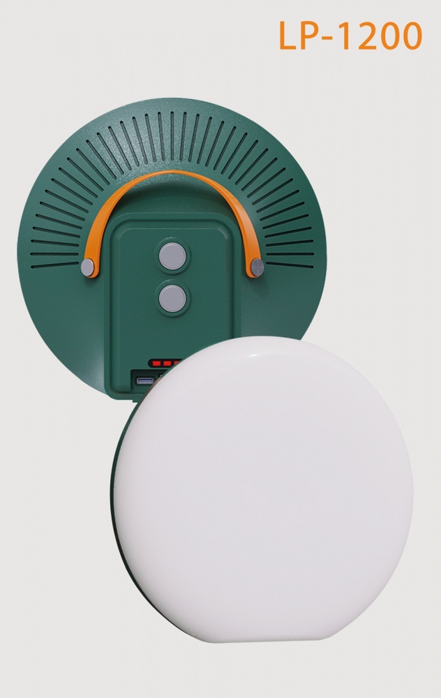 Лампа акумуляторна Astor POWER-BANK із сонячною батареєю 1000 Lm green LP1000SP