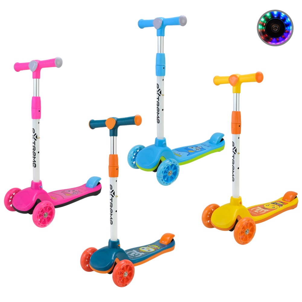 Самокат Shantou 3-колесный в ассортименте SC815