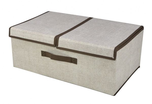 Короб складаний із кришкою Handy Home ESH30 30 л сірий 200x500x300 мм