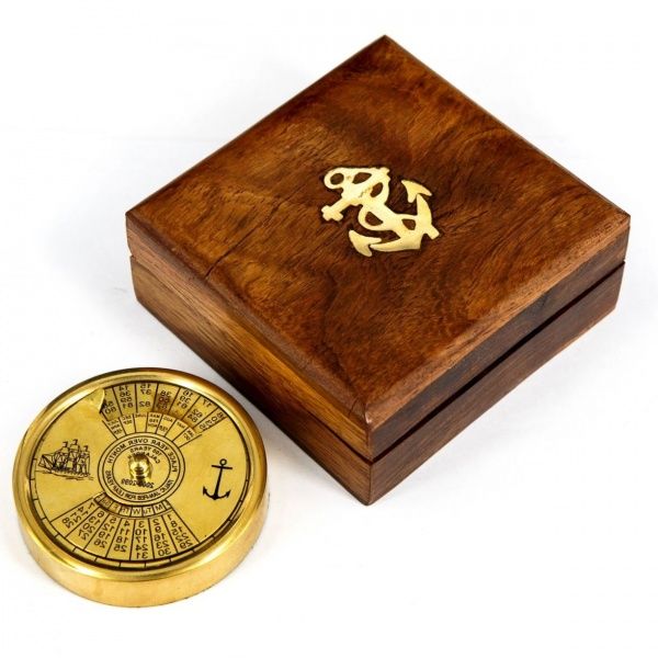 Календар металевий на 100 років у скриньці 2451А